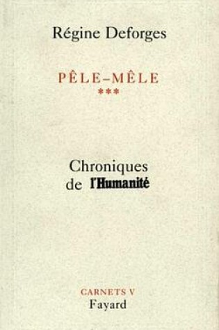 Cover of Pele-Mele Tome 3