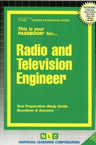 Cover of Radio and Television Engineer