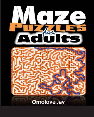 Book cover for Maze Puzzles For Adults