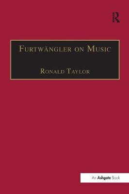 Book cover for Furtwängler on Music