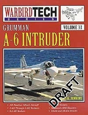 Book cover for WarbirdTech 33: Grumman A-6 Intruder