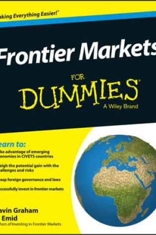 Cover of Frontier Markets for Dummies