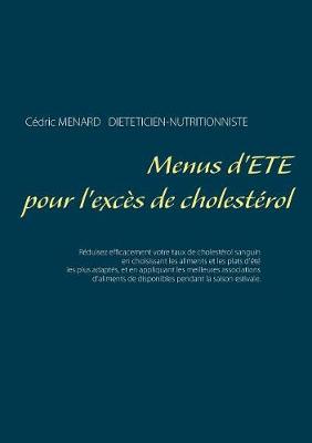 Book cover for Menus d'été pour l'excès de cholestérol