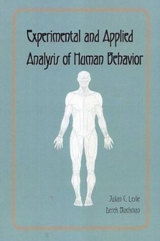 Cover of Experimental and Applied Analysis of Human Behavior