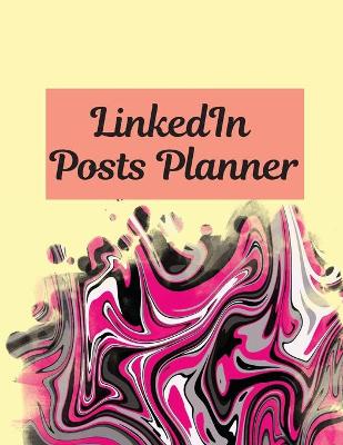 Book cover for LinkedIn post planner