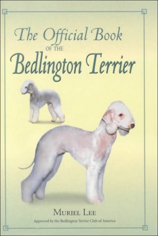 Book cover for The Official Book of the Bedlington Terrier