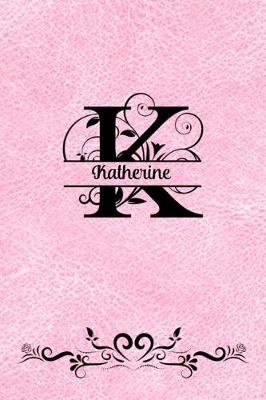 Book cover for Split Letter Personalized Journal - Katherine