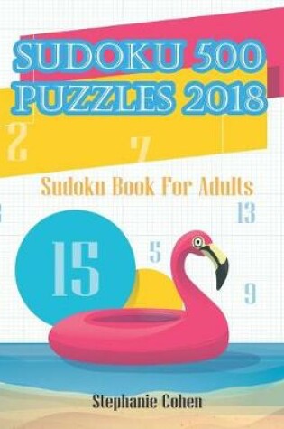 Cover of Sudoku Expert 500 Puzzles 2018