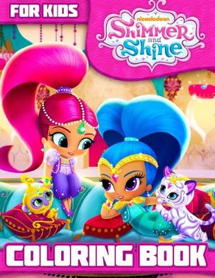 Book cover for Shimmer and Shine Coloring Book