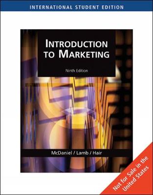 Book cover for Introduction to Marketing, International Edition