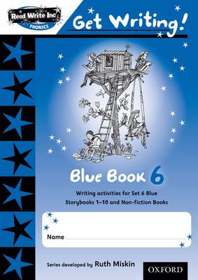 Book cover for Read Write Inc Phonics Get Writing! Blue Book 6