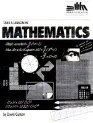 Cover of Take a Lesson in Maths