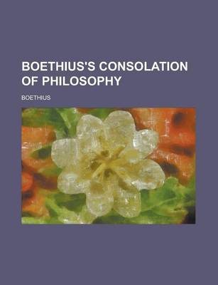 Book cover for Boethius's Consolation of Philosophy