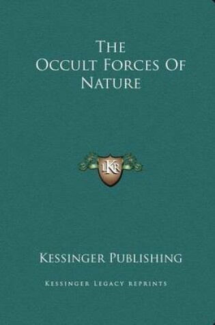 Cover of The Occult Forces of Nature