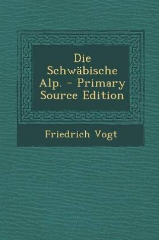 Cover of Die Schwabische Alp.