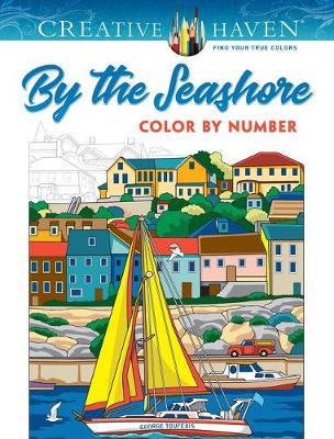 Book cover for Creative Haven by the Seashore Color by Number