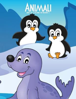 Cover of Animali Libro da Colorare per Bambini 3