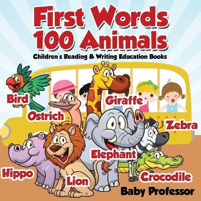 Book cover for First Words 100 Animals