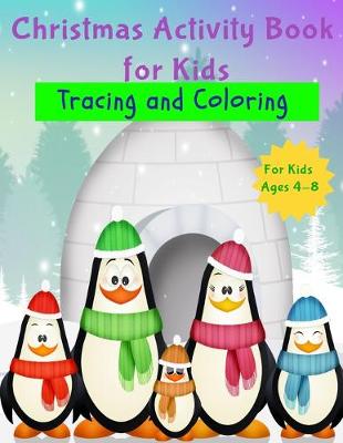 Book cover for Christmas Activity Book for Kids