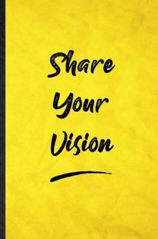 Cover of Share Your Vision