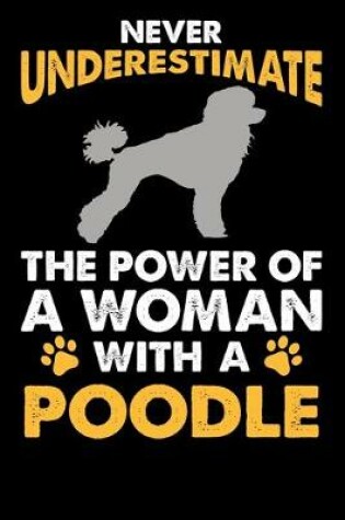 Cover of Never Underestimate The Power Of A Woman With A Poodle