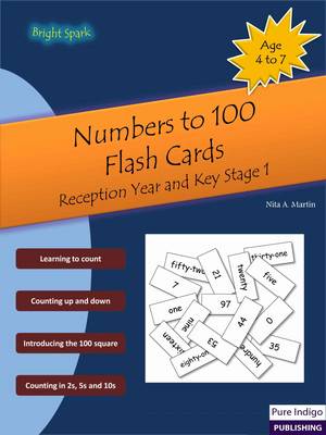 Cover of Numbers to 100 Flash Cards