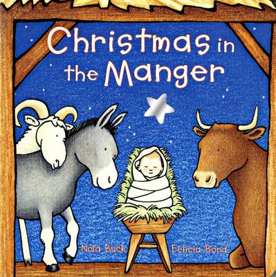 Book cover for Christmas in the Manger Board Book