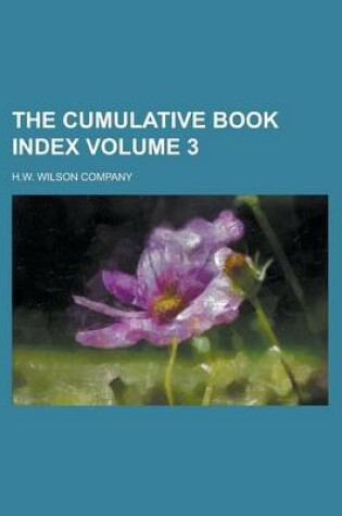 Cover of The Cumulative Book Index Volume 3