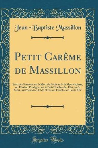 Cover of Petit Careme de Massillon