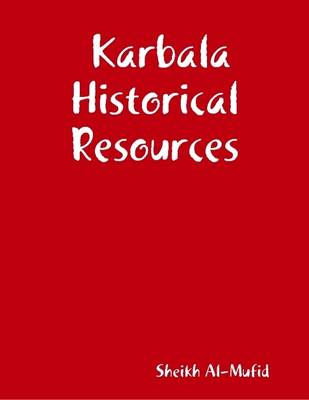 Book cover for Karbala Historical Resources