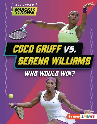 Book cover for Coco Gauff vs. Serena Williams