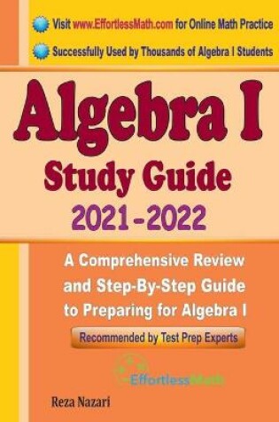 Cover of Algebra I Study Guide