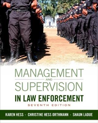 Book cover for Management and Supervision in Law Enforcement