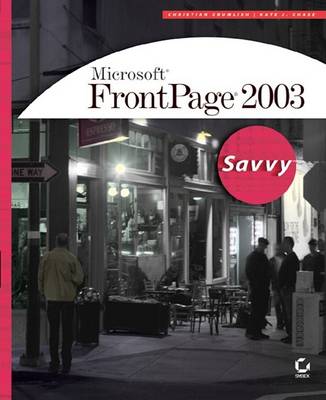 Book cover for Microsoft FrontPage 2003 Savvy