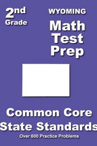 Cover of Wyoming 2nd Grade Math Test Prep