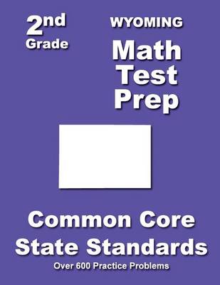 Book cover for Wyoming 2nd Grade Math Test Prep