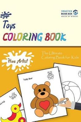 Cover of Hue Artist - Toys Colouring Book