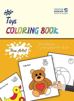 Book cover for Hue Artist - Toys Colouring Book