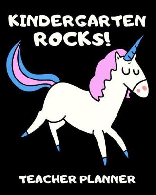 Book cover for Kindergarten Rocks - Teacher Planner