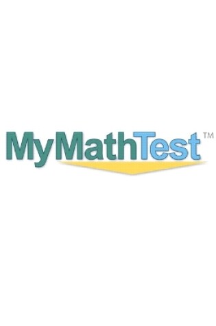 Cover of MyMathTest Online Placement and Readiness Student Access Code Card