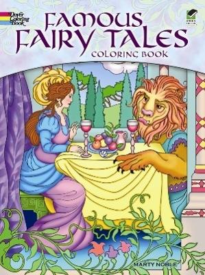 Book cover for Famous Fairy Tales Coloring Book