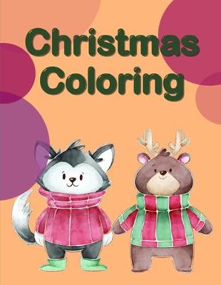 Book cover for Christmas Coloring