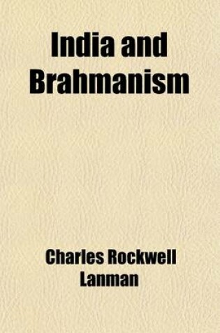 Cover of India and Brahmanism