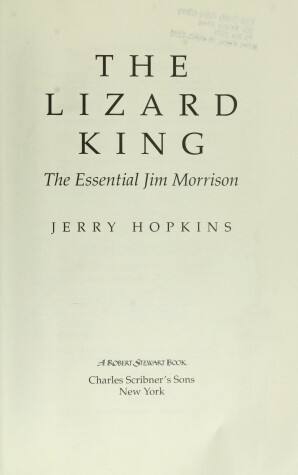 Book cover for The Lizard King