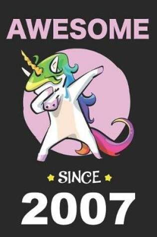 Cover of Dabbing Unicorn Awesome Since 2007