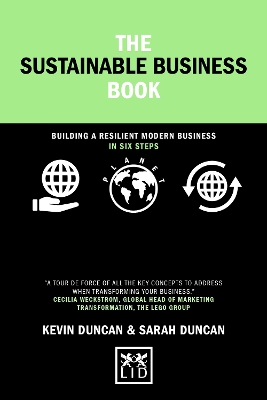 Book cover for The Sustainable Business Book