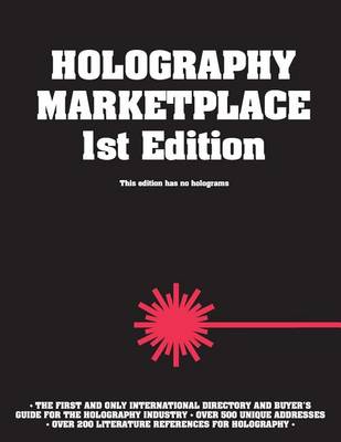Book cover for Holography MarketPlace 1st edition