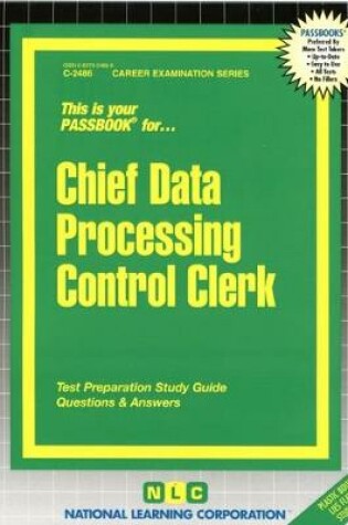 Cover of Chief Data Processing Control Clerk