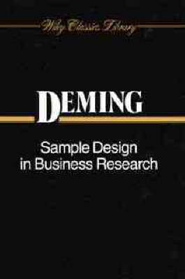 Book cover for Sample Design in Business Research