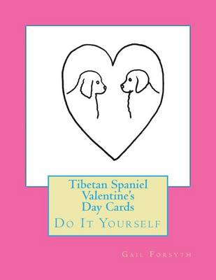 Book cover for Tibetan Spaniel Valentine's Day Cards